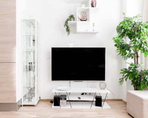 TV and living area in the lounge